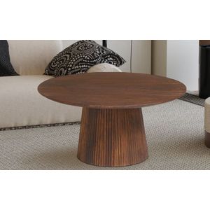 salontafel lichtbruin mango 50 cm