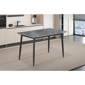 Kenzo - Rechthoekige Tafel - Grijs - Steen - 120 cm