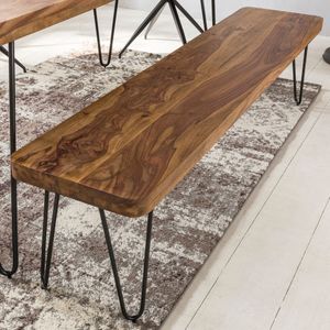 Eettafelbank sheesham 180 cm