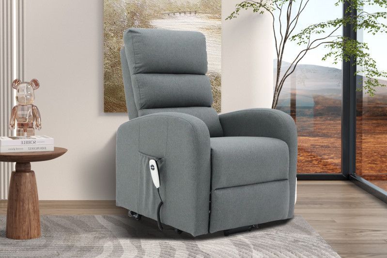 Sta op fauteuil grijs