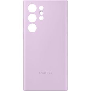 Samsung Galaxy S23 Ultra Siliconen Back Cover Roze