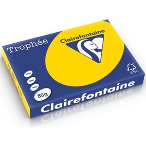 Clairefontaine Gold gelb A4 Farbiges Papier 80 g/m² (500 Blatt)
