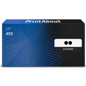 Toner kompatibel mit HP 49X (Q5949XD) 2x Schwarz  - Hoher Kapazität - Multipack