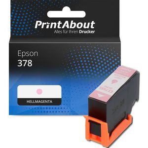 Druckerpatrone kompatibel mit Epson 378 (C13T37864010) - Hellmagenta