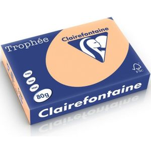 Clairefontaine Apricot A4 Farbiges Papier 80 g/m² (500 Blatt)