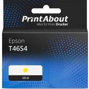 Druckerpatrone kompatibel mit Epson T46S4 - Gelb
