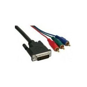 DVI 24+5 Stecker auf 3 RCA Stecker RGB Kabel