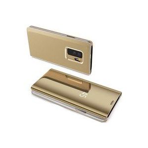 Cofi1453® Smart View Spiegel Mirror Smart Cover Schale Etui kompatibel mit samsung Schutzhülle Tasche Case Schutz Clear Gold Samsung Galaxy S20 Ultra