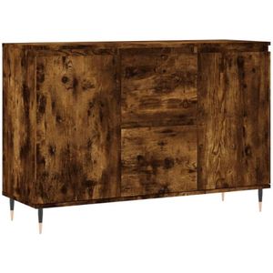 Sideboard Räuchereiche 104x35x70 cm Holzwerkstoff Vidaxl
