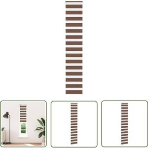 VidaXL Zebrarollo Braun 40x230 cm Stoffbreite 35,9 cm Polyester