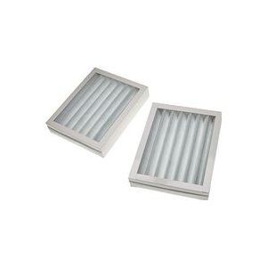 2x Filter G4 Ersatz für Paul 524000040 für Lüftungsgerät - Filterset, 25 x 20 x 4,5 cm Weiß - Vhbw