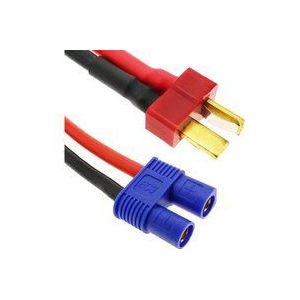 Kabel t plug Stecker auf EC3 Buchse 10cm 14AWG Lade und Netzteil - Bematik
