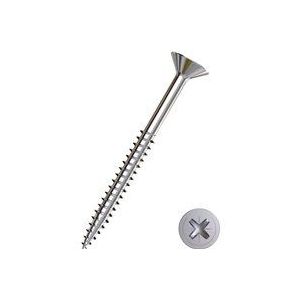 Universalschrauben 4.5 x 60 mm pz 2 Senkkopf - 50 Stk. Holzschrauben - Connex
