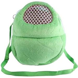 ZVD - Pet Carrier Bag Hamster Rat Hedgehog Rabbit Sleeping Bag Breathable Portable Travel Bag Backpacks Backpack with Shoulder Strap (Color : Green)