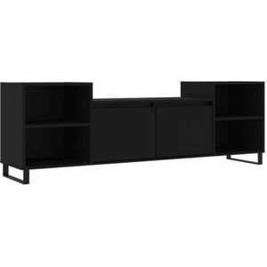 TV-Schrank Schwarz 160x35x55 cm Holzwerkstoff Vidaxl