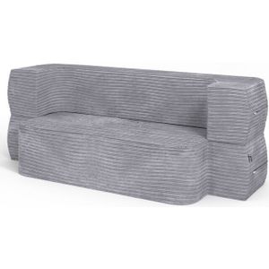 Vitalispa - Sofa Lille, Grau, 190 cm mit Schlaffunktion