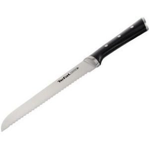 Tefal - Brotmesser Ice Force 20cm Material der Klinge: Edelstahl Material des Griffes: abs Kunststoff schwarz