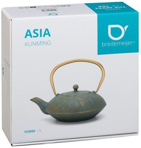 Teekanne Kunming 1,3l Gusseisen blau 153050 - Bredemeijer