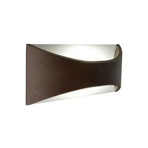 Sovil - Moon kleine braune LED-Wandleuchte 6W 4000K IP65 99107/27