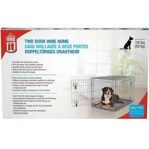 Dog It - Dogit Cage 2 TÙren xxl 122,5x74.5x80,5 cm