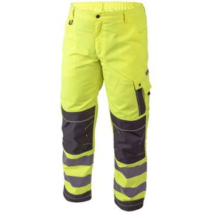 Högert Warnschutzhose Werse mit Kniepolstertaschen S - Gelb