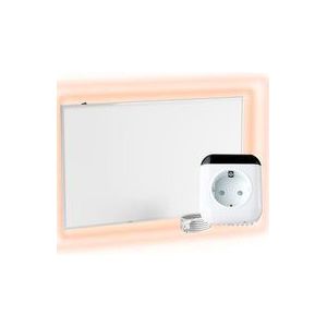 Infrarot Wandheizung mit Thermostat [fernbedienung + wifi steuerung] – Infrarotheizung Wandmontage Heizkörper – Carbon Crystal Infrarot Paneel App