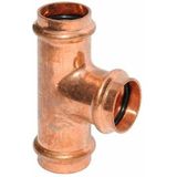 Profipress T-Stück 28-18-22, Kupfer mit SC-Contur Model 2418 324858 - Viega