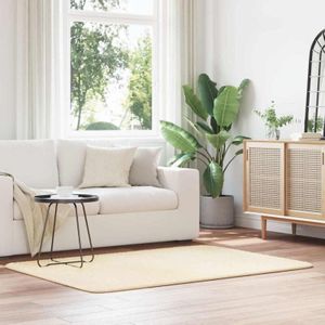 Torana - Teppich Shaggy Hochflor navarra Creme 120x170 cm Polyester