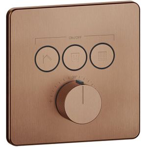 Gessi - Hi-Fi Fertigmontageset Thermostat mit Tasten-Bedienung