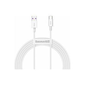 Tresice France - Baseus Superior Kabel usb - usb Typ c 6A 66W 2m weiß (CATYS-A02)