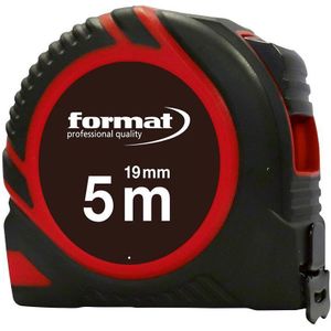 Taschenbandmaß mit Magnet 5 m x 19 mm - Format