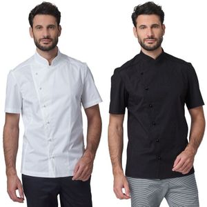 Nick Kurzarm-Kochjacke - l - Bianco - Siggi