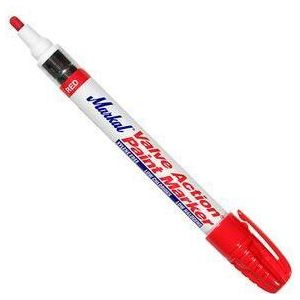 Markal 140096822 Red Ventil Action Lackmarker