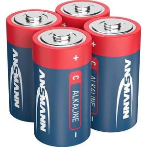 LR14 Red-Line Baby (C)-Batterie Alkali-Mangan 1.5 v 4 St. - Ansmann
