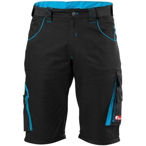 Herren Bermuda 24, schwarz/türkis, Gr. 50 - Fortis