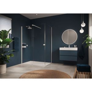 Xtensa pure Seitenwand für Walk-In Gleittür 1-teilig, mit - Hüppe