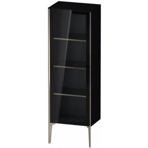 Duravit - XViu XV1368 Halbhochschrank mit Glastür stehend, Anschlag