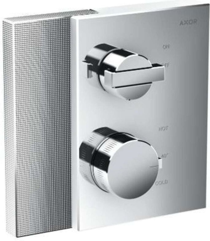 Axor Edge - Thermostatarmatur - Unterputz, Chrom / Diamantschliff 46751000