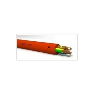 Hochtemperaturkabel 2x1 mit isolierung und guain in siliconicab2602100