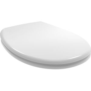 Iperbriko - Universelle weiße glänzende WC-Sitz