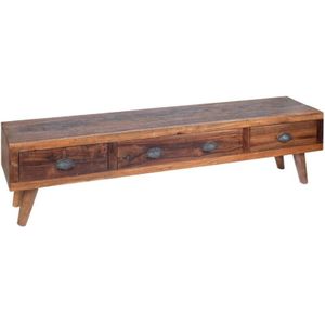 Signes Grimalt Möbelschublade Brown Auxiliary Brown Furniture Board 31x153x41cm 19555