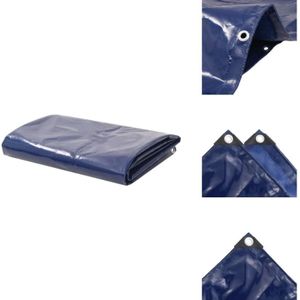 Vidaxl - Abdeckplane 650 g/m² 3x4 m Blau - Abdeckplane - Plane - Wasserdichter Stoff - Wetterfeste Plane - Canvas Plane