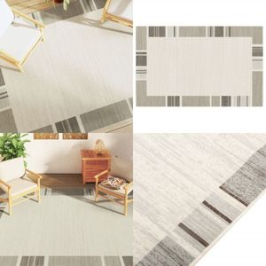 Vidaxl - Teppich Kurzflor Mehrfarbig 190x300 cm Rutschfest - Weicher Teppich - Polyester Teppich - Kurzflorteppich - Vintage Teppich - Wohnzimmer