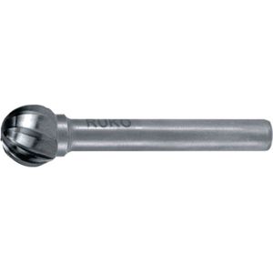 Hartmetall-Frässtift kud ø 12 mm Kopflänge 11 mm Schaft-Ø 6 mm Verzahnung Alu - 116044A - Ruko