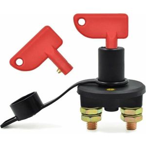 Linghhang - Autobatterie-Trennschalter, 12/24 v, 200 a max. Trennschalter Kfz-Notschalter für Auto, Batterietrennschalter für lkw, Boot, Fahrzeuge
