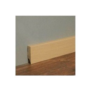 Sockelleiste / Fußleiste / Bodenleiste Lecco-131 (73464) - Rot-Buche
