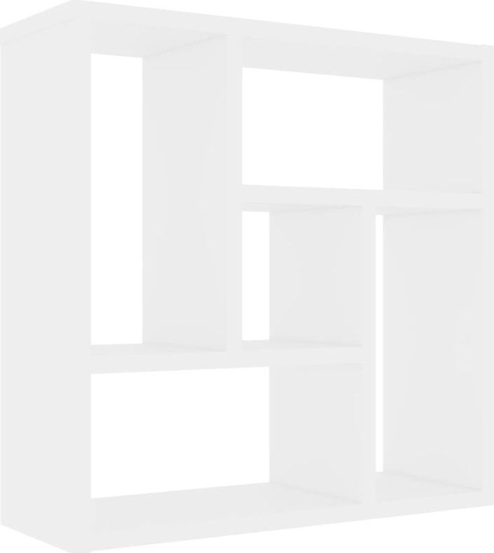 Vidaxl - Wandregal Weiß 45,1x16x45,1 cm Holzwerkstoff