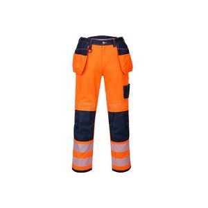 Portwest - Innovative Warnschutzhose mit Knieschoner, upf 50+ PW3 orange 46 - Orange