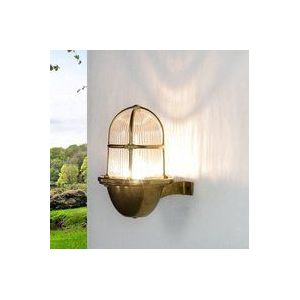 Außenlampe SANTORIN aus Messing rostfrei IP64 elegant