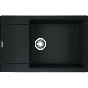 Maris - Fragranit-Spüllbecken mrg 611-78 bb, 78x50 cm, schwarz matt 114.0637.575 - Franke